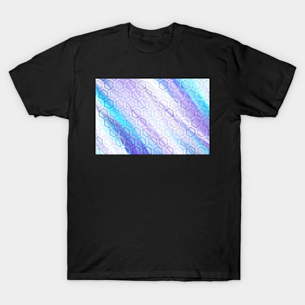 Fractal hexagons T-Shirt by krinichnaya